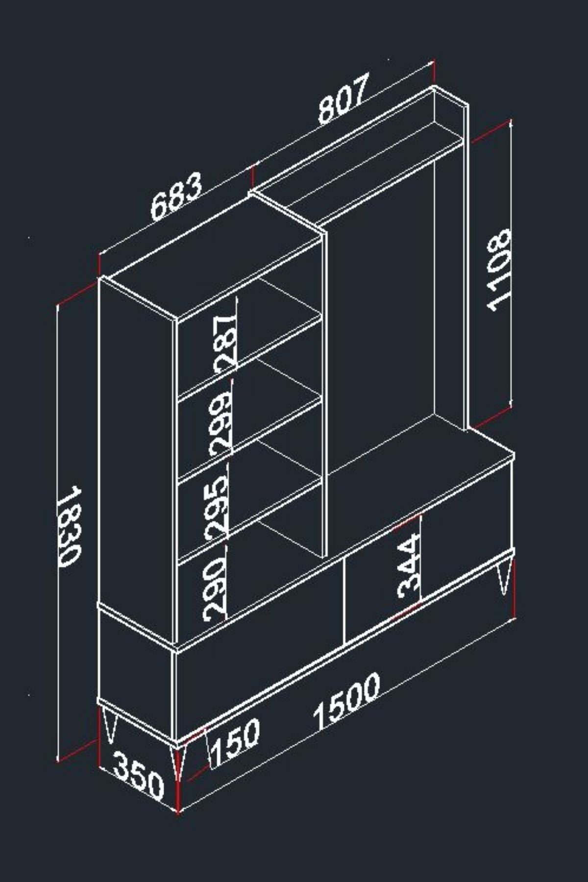 POLO 2 (iki) Kapılı Beyaz Aynalı Elbise  Askılığı Kapaklı Vestiyer,Portmanto,Ayakkabılık